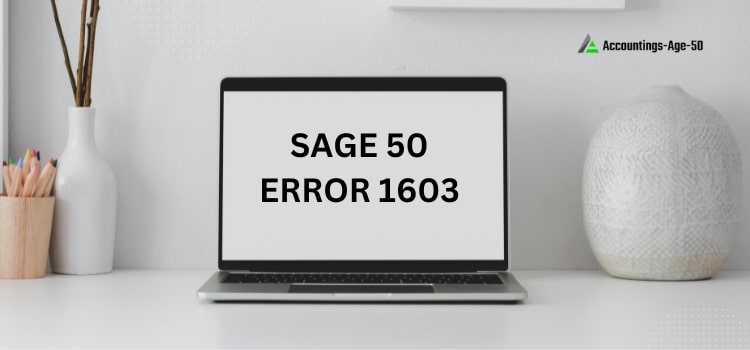 SAGE 50 ERROR 1603